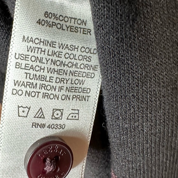 Haggar Clothing Long Sleeve 2 in 1 With Built-In Tee Wine HTR (4X/4X) *NEW* - Picture 4 of 6